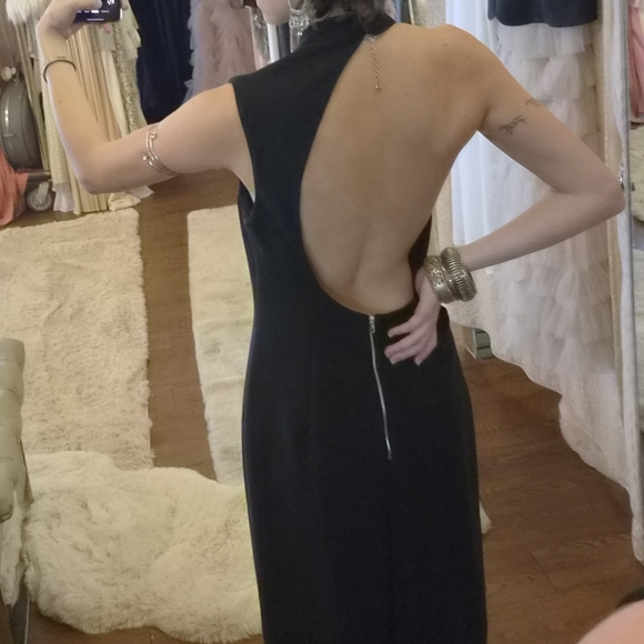 ☆Ina Black One Shoulder Dress☆ - Picture 2 of 5